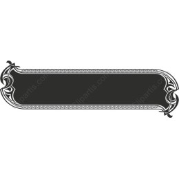 Elegant Decorative Border in and