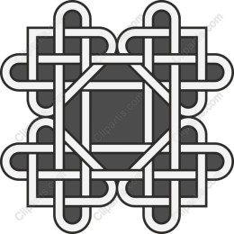 Contemporary Knot Pattern