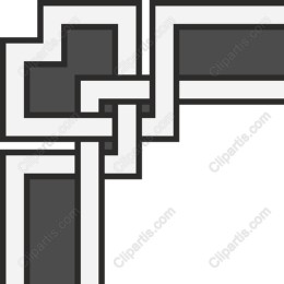 Elegant Geometric Corner