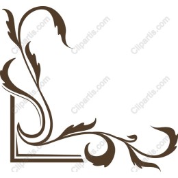 Elegant Corner Flourish