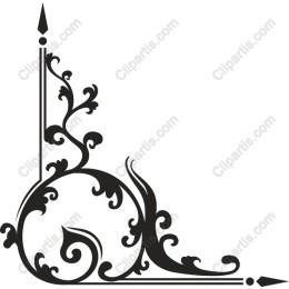 Ornate Floral Corner