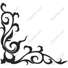 Ornate Floral Corner