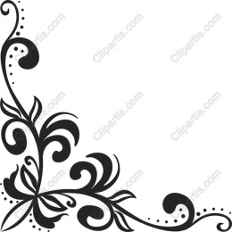 Ornate Floral Corner