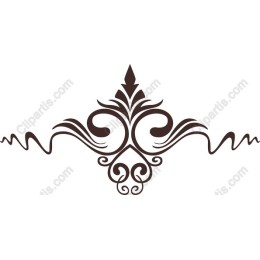 Elegant Floral Decorative Ornament