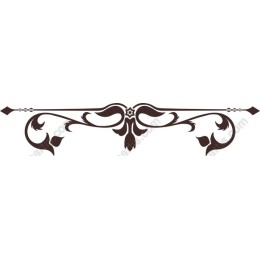 Ornamental Floral Divider