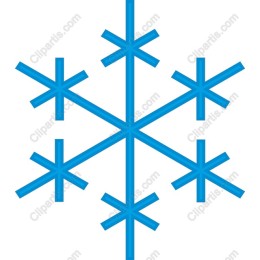 Blue Snowflake