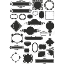 Decorative Vintage Frames Bundle