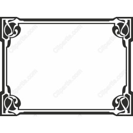 Elegant Vintage Decorative Frame