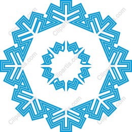Elegant Blue Geometric