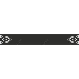 Elegant Fish Decorative Border