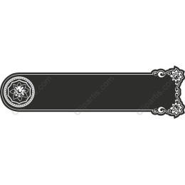 Elegant Vintage Floral Banner