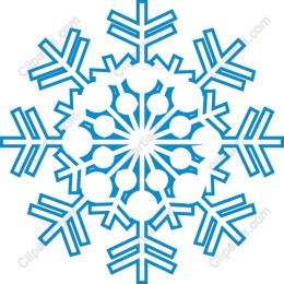 Blue Snowflake