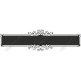 Elegant Vintage Decorative Border