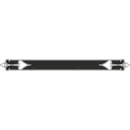 Elegant Black and White Border