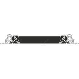 Exquisite Vintage Decorative Border