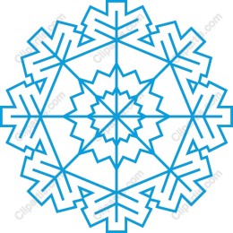Elegant Snowflake in