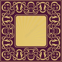 Celtic Knot Decorative Frame