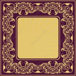 Elegant Ornamental Frame Clipart