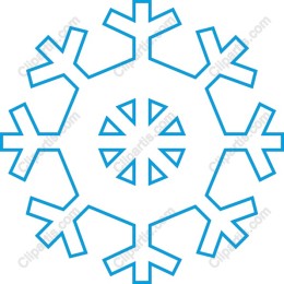 Minimalist Snowflake