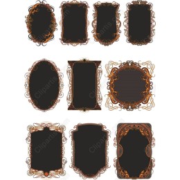 Elegant Decorative Frames Set
