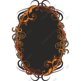 Vintage Floral Frame