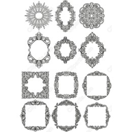 Vintage Ornate Frame Set