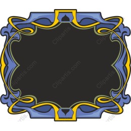 Art Nouveau Decorative Frame