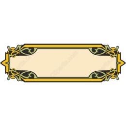 Vintage Decorative Banner