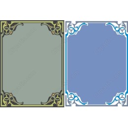 Elegant Vintage Frame Set