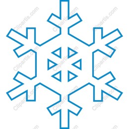 Minimalist Snowflake