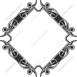 Elegant Ornate Frame Clipart
