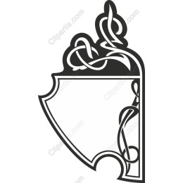 Elegant Decorative Border Clipart