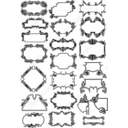 Vintage Decorative Frames Bundle