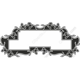 Vintage Floral Frame