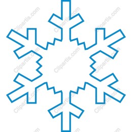 Blue Snowflake