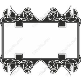 Elegant Intricate Border Frame