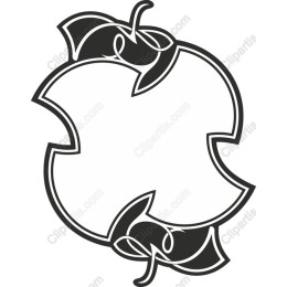 Elegant Apple Leaf Frame