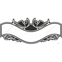 Vintage Ornamental Banner