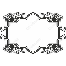 Elegant Vintage Decorative Border