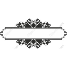 Elegant Vintage Knot Frame