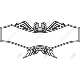 Elegant Vintage Decorative Banner
