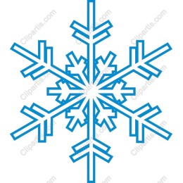 Blue Snowflake