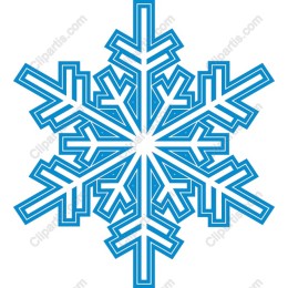 Blue Snowflake