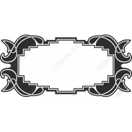 Elegant Vintage Decorative Border