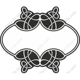 Knot-Inspired Decorative Frame
