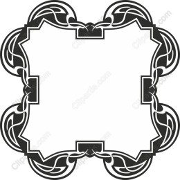Ornate Decorative Frame Clipart