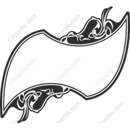Black Ornate Frame Clipart