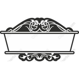 Elegant Vintage Ornate Label