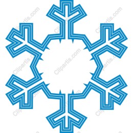 Blue Snowflake