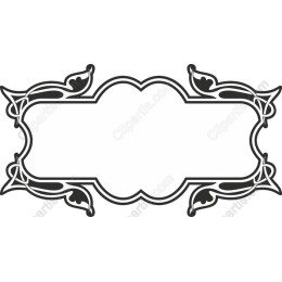 Vintage Ornate Frame Clipart